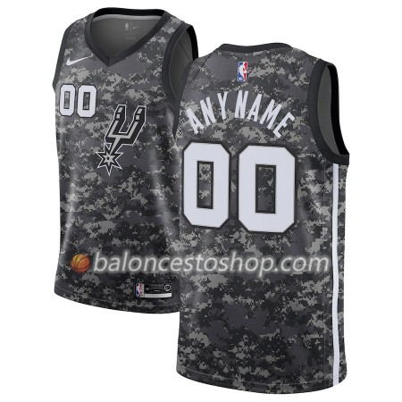 Camiseta Hombre NBA San Antonio Spurs Personalizadas 2018-19 Nike City Edition Negro Swingman Camiseta Hombre NBA San Antonio Spurs Personalizadas 2018-19 Nike City Edition Negro Swingman